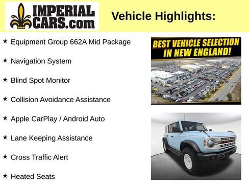 Used 2025 Ford Bronco Heritage Edition AWD/4WD image 3