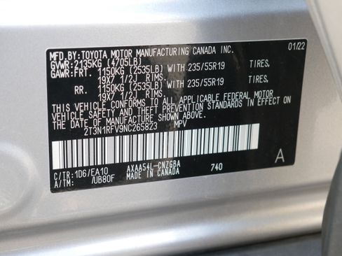 Used 2022 Toyota RAV4 Limited image 35