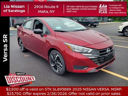 New 2025 Nissan Versa SR