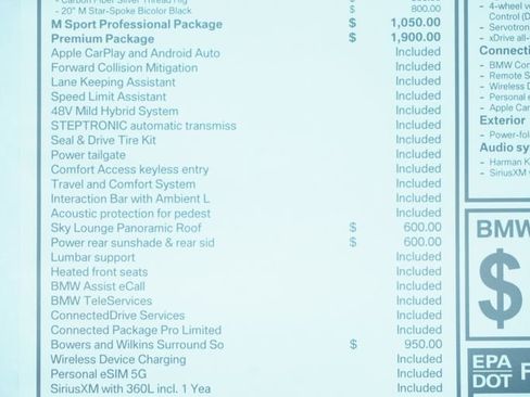 New 2026 BMW 540i xDrive w/ M Sport Package image 8