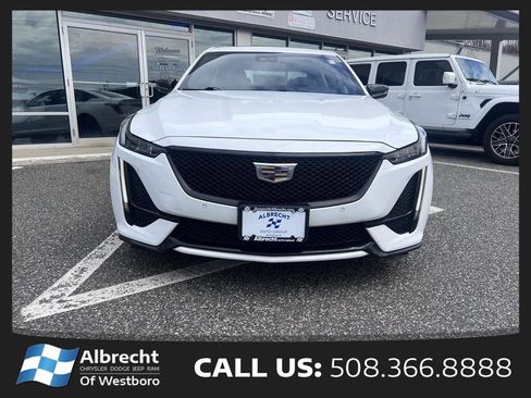 Used 2022 Cadillac CT5 V w/ LPO, ONYX Package AWD/4WD image 9