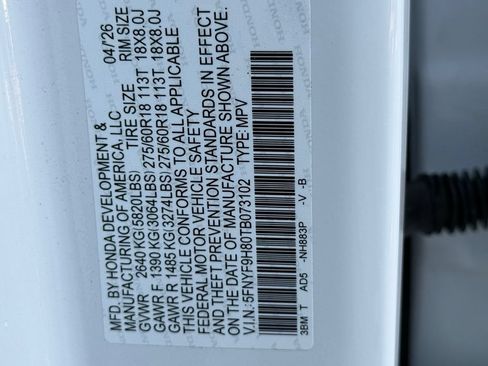 Certified 2026 Honda Passport TrailSport Elite image 31