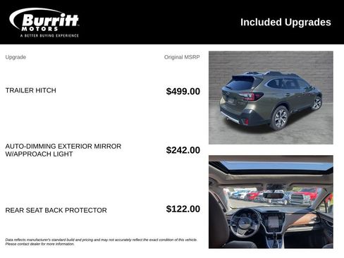 Used 2021 Subaru Outback Touring XT AWD/4WD image 6