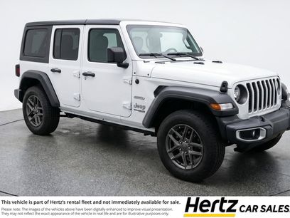 Used 2025 Jeep Wrangler Unlimited Sport