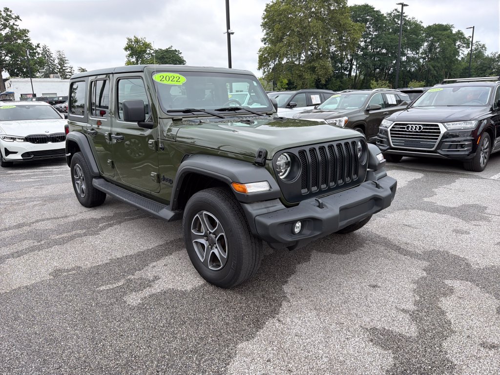 Certified 2022 Jeep Wrangler Unlimited Sport AWD/4WD image 4