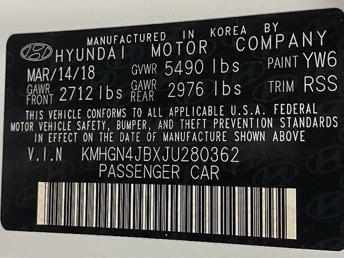 Used 2018 Genesis G80 3.3T Sport image 27