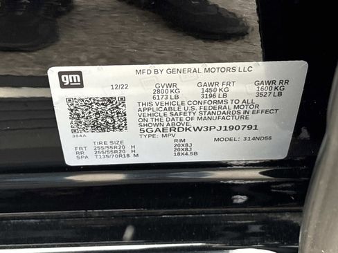 Certified 2023 Buick Enclave Avenir w/ Avenir Technology Package image 37