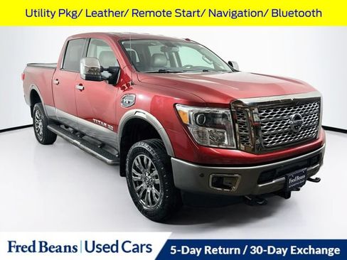 Used 2017 Nissan Titan Platinum Reserve AWD/4WD image 1
