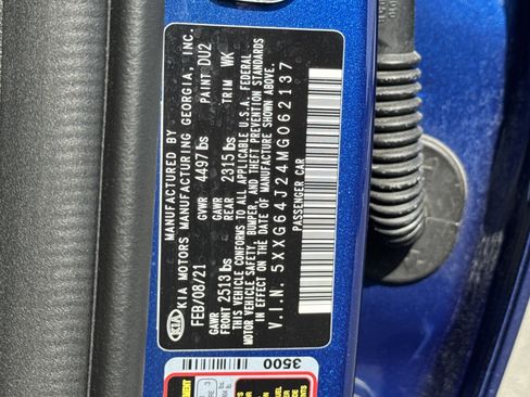 Used 2021 Kia K5 GT-Line image 36