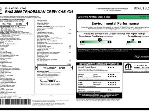 Used 2023 RAM 2500 Tradesman AWD/4WD image 4