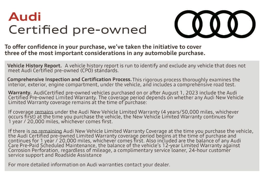 Certified 2026 Audi A3 2.0T Premium w/ Convenience Package AWD/4WD image 3
