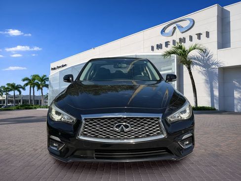 Used 2021 INFINITI Q50 Luxe w/ Cargo Package RWD image 2