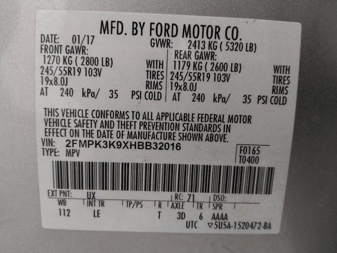 Used 2017 Ford Edge Titanium w/ Technology Package image 33