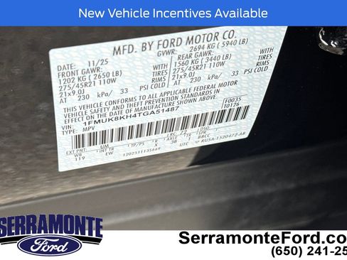 Used 2026 Ford Explorer ST-Line w/ ST-Line Street Pack AWD/4WD image 30