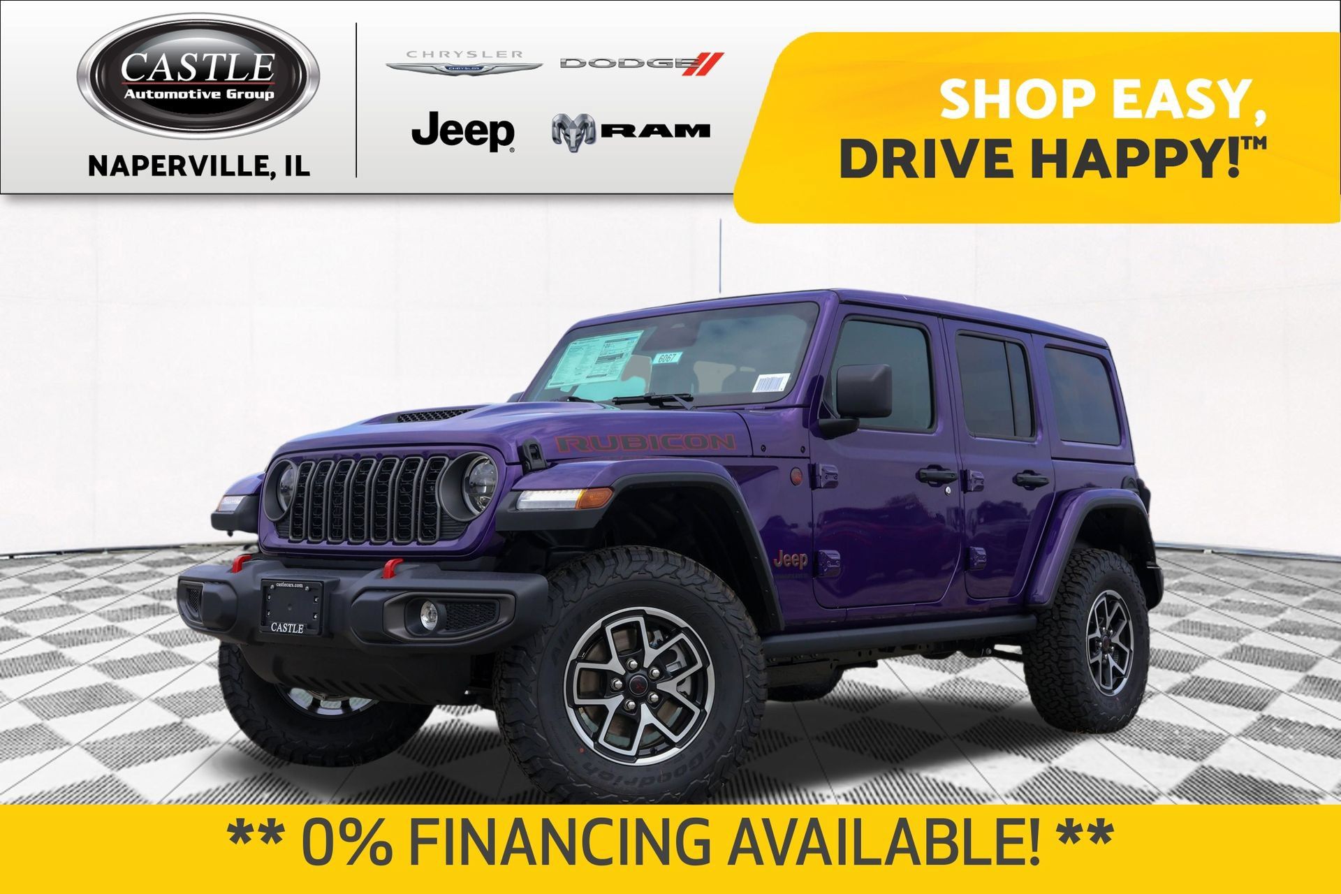 New 2026 Jeep Wrangler Unlimited Rubicon AWD/4WD image 1