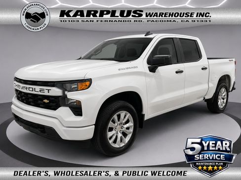 Used 2022 Chevrolet Silverado 1500 Custom AWD/4WD image 1