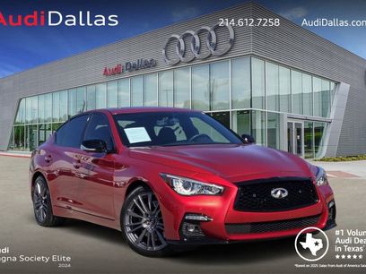 Used 2024 INFINITI Q50 Red Sport 400 w/ Cargo Package