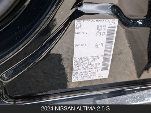 Used 2024 Nissan Altima 2.5 S FWD image 24
