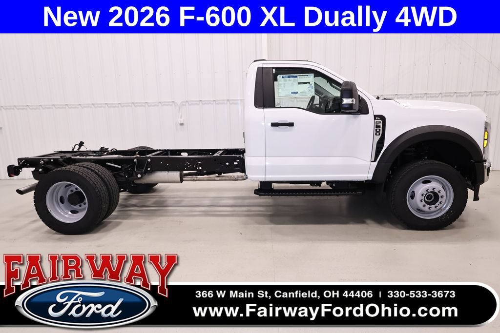 New 2026 Ford F600 4x4 Regular Cab Super Duty w/ XL Chrome Package image 1