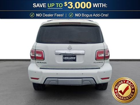 Used 2017 Nissan Armada Platinum w/ Captain Seat Package RWD image 5
