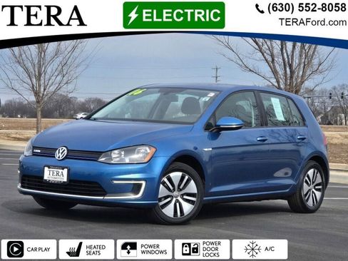 Used 2016 Volkswagen e-Golf SE w/ DC Fast Charging Package image 1