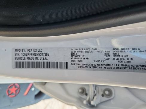 Used 2022 RAM 1500 Lone Star AWD/4WD image 25