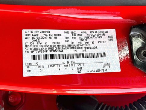 Certified 2022 Ford F250 Lariat w/ Chrome Package image 19