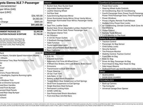 Used 2014 Toyota Sienna XLE w/ Entertainment Package AWD/4WD image 20