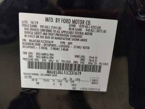 Used 2020 Ford EcoSport SE w/ SE Convenience Package AWD/4WD image 33