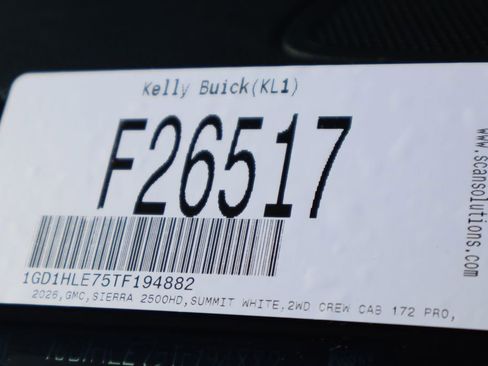 New 2026 GMC Sierra 2500 Pro w/ Convenience Package image 28