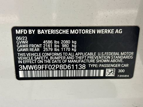 Certified 2023 BMW 330i Sedan w/ Driving Assistance Package RWD image 21