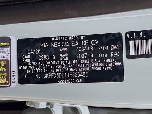 New 2026 Kia K4 EX FWD image 30