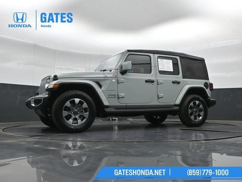 Used 2023 Jeep Wrangler Unlimited Sahara w/ Cold Weather Group AWD/4WD image 42