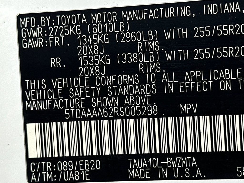 Used 2024 Lexus TX 350 FWD w/ Captains Chair Package image 36