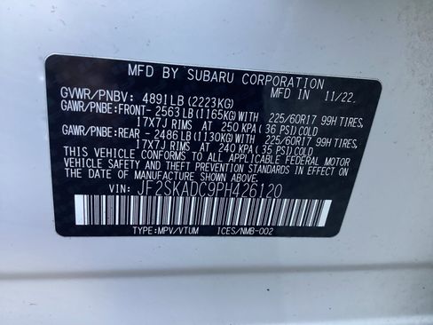 Certified 2023 Subaru Forester Premium image 16