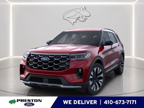 New 2026 Ford Explorer Platinum w/ LUX Leather Package AWD/4WD image 1