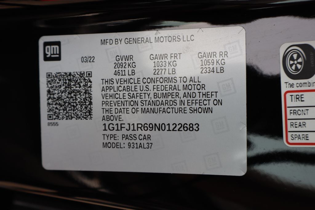 Used 2022 Chevrolet Camaro ZL1 RWD image 35