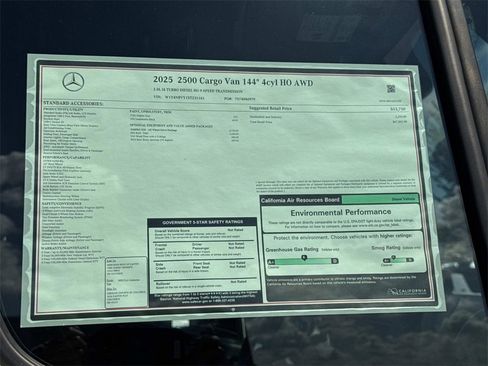 New 2025 Mercedes-Benz Sprinter 2500 image 9