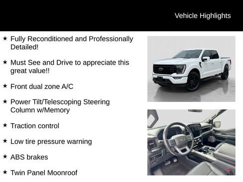 Used 2023 Ford F150 Lariat w/ Equipment Group 502A High AWD/4WD image 31