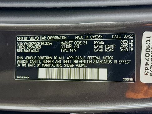 Used 2023 Volvo XC90 B6 Plus w/ Protection Package Premier image 33