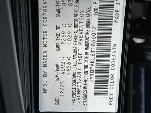 New 2026 MAZDA MAZDA3 s Sport image 23