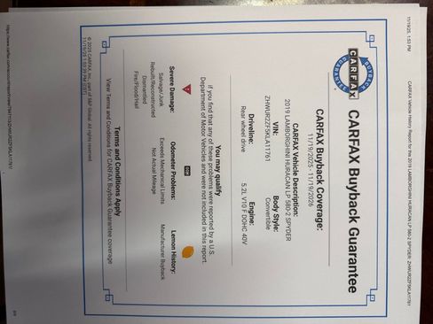 Used 2019 Lamborghini Huracan LP 580-2 image 7