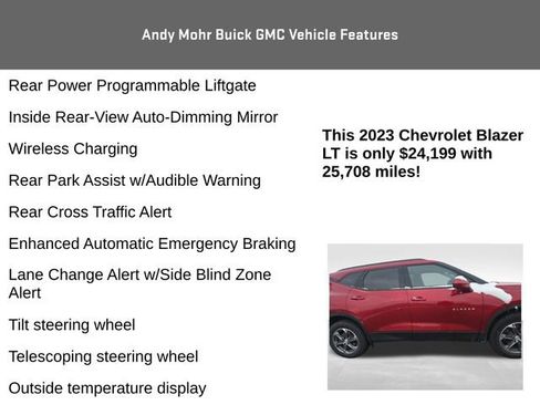 Used 2023 Chevrolet Blazer LT w/ Convenience Package image 14