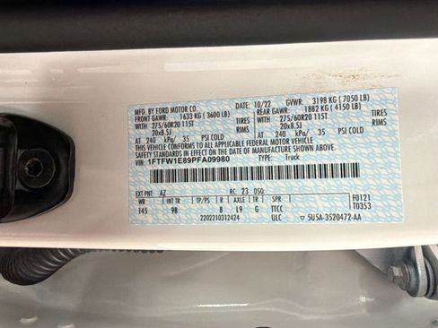 Used 2023 Ford F150 Platinum w/ Equipment Group 701A High image 19