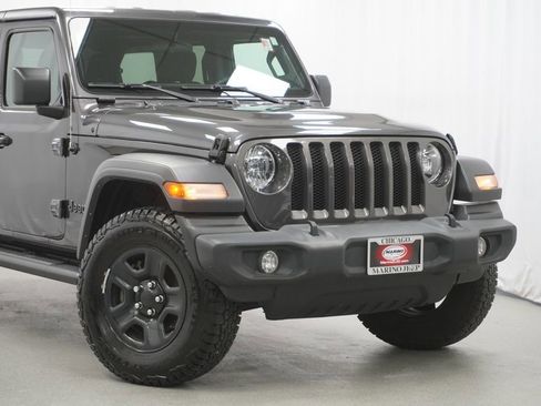 Certified 2021 Jeep Wrangler Unlimited Sport AWD/4WD image 3