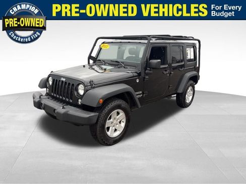 Used 2017 Jeep Wrangler Unlimited Sport w/ Quick Order Package 24S image 1