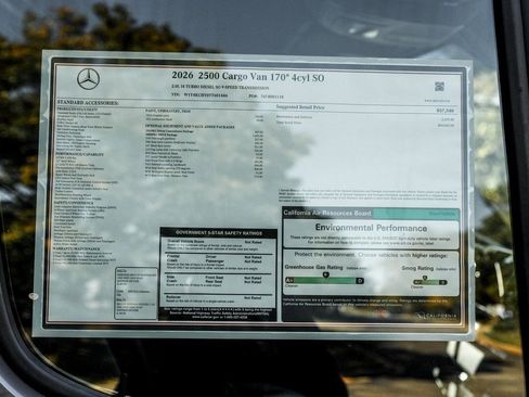 New 2026 Mercedes-Benz Sprinter 2500 image 21