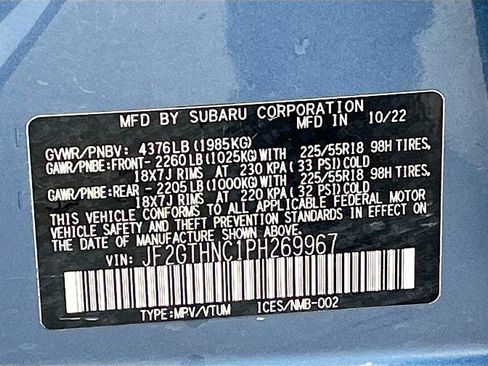 Used 2023 Subaru Crosstrek 2.5i Limited AWD/4WD image 33