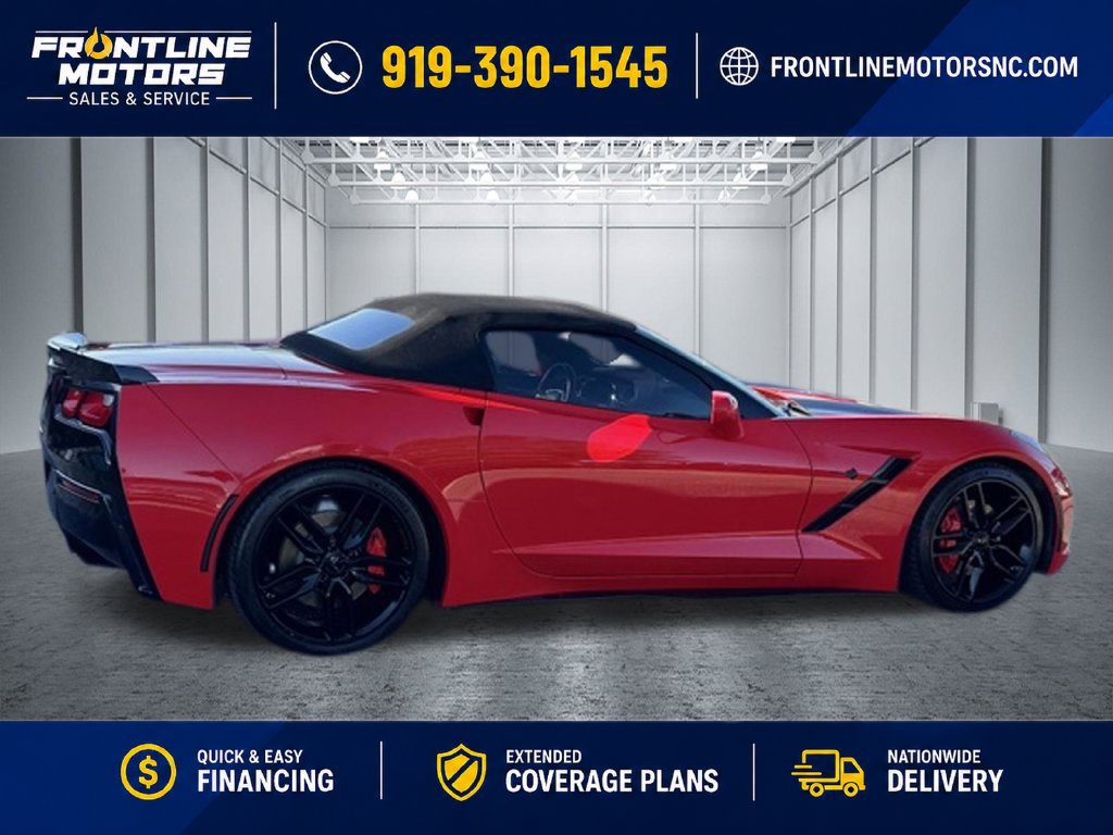 Used 2015 Chevrolet Corvette Stingray Convertible w/ 3LT Preferred Equipment Group RWD image 9