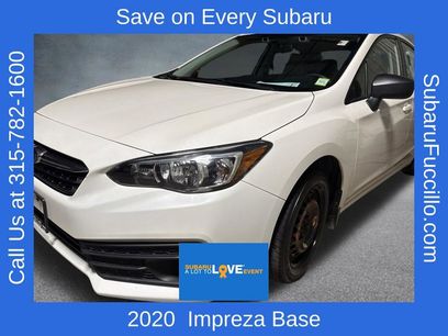 Used 2020 Subaru Impreza 2.0i